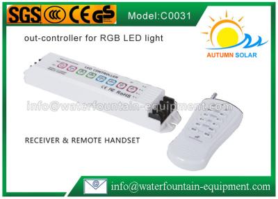 China Out Controller For Underwater Pool Lights Remote Handset 12V CE / RoHs Approved for sale