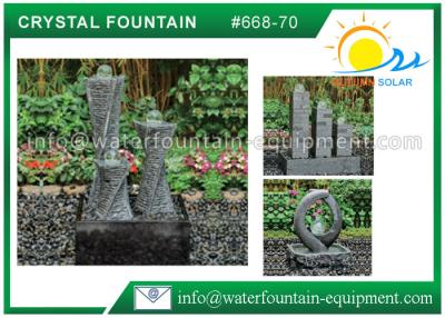 China Carving Granite Cast Stone Garden Fountains Indoor / Outdoor Ornaments for sale