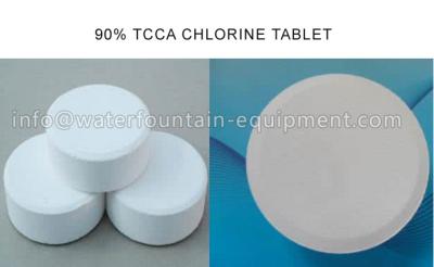 China 200g / Tablet Swimming Pool Chemicals Chlorine Tablet For Recycling Water for sale