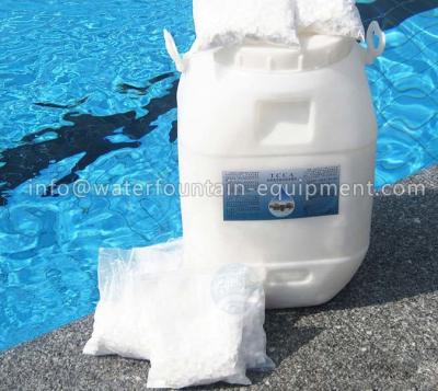 China Tabletas del cloro de la piscina de las sustancias químicas TCCA el 50% de la piscina del tratamiento de aguas en venta