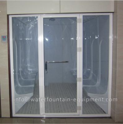 China Acrylic Wet Steam Sauna Room , Luxury 6 Person Home Steam Room 3640 * 1800 * 2150mm for sale