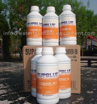 China Spa Clarifier Swimming Pool Chemicals 1L Liquid Non - Toxic Scum Removal for sale