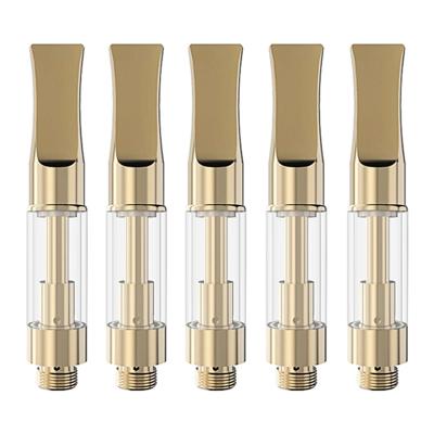 China Oil Hole 2.0mm 500mg Empty Full Spectrum CBD Cartridges Child Resistant for sale