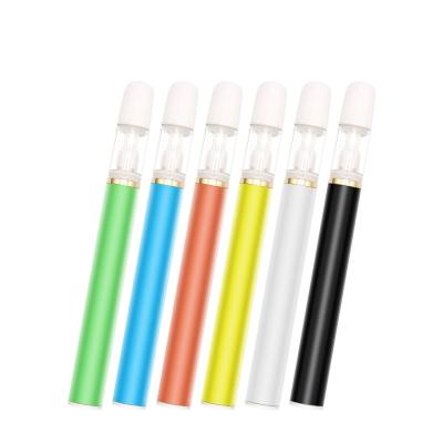 China 0.5ml 1.0ml Empty Round Tip CBD HHC Distillate Stick Vape Pen Supply for sale