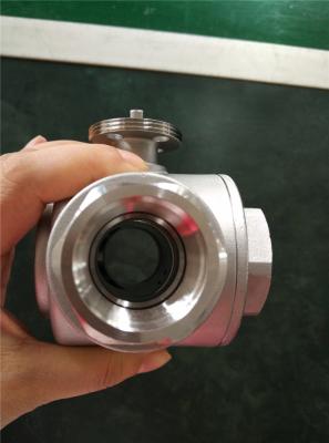 China Quick-Open Electric Ball Valve , Motorized 3 Way Stainless Steel Ball Valve for sale