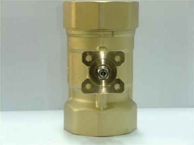 China Inner Thread DN25 2-Way 1 Inch Ball Valve , Bronze Motorized Ball Valve Wire Connection for sale