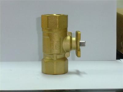 China Low Water Resistance Electric Water Ball Valve For Air Handling Units for sale
