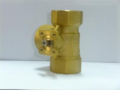 China DC12V Motor Actuated DN15 Brass Motorized 2 Way Ball Valve for Flow Control System for sale
