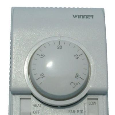 China NO Battery Room Temperature Thermostat For Fcu With 220VAC -240VAC Power Supply for sale