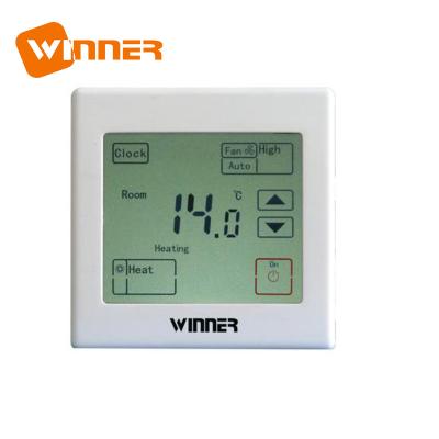China Indoor Wall Mounted Thermostat , Wireless Central Heating Thermostat 3A 5A for sale