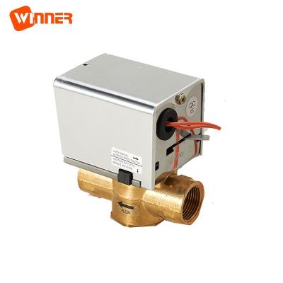 China Spring Return Electric Zone Valve With Removable Head For Control Water for sale