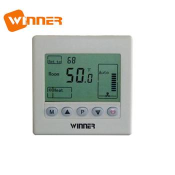 China 4 Pipe Fan Speed Control Digital Room Thermostat Coil Unit Control AC220V Modbus RS485 Fan for sale
