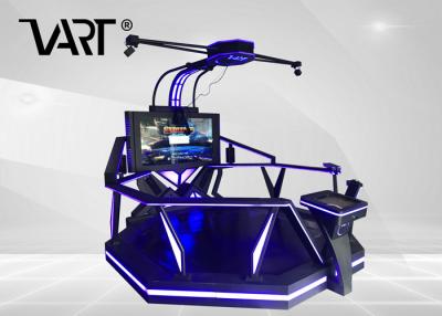 China Joy GTI VR Theme Park Equipment HTC VIVE VR Walking 9d Simulator De Cinema for sale