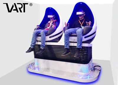 China Player Control Rotation Single Seat 9D Cinema Ride Virtual Simulator 9D Egg VR Cinema for sale