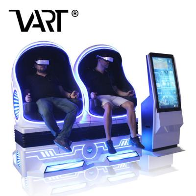 China 2 Seats 9D VR Game Simulator Machine For Business / Virtual Reality Arcade Games for sale