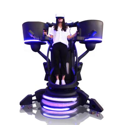 China 1 Player Virtual Reality Shooting Machine , 720 Degree Flight Simulator for sale
