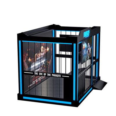 China 4 Players VR Theme Park Vr Shooting Games Virtual Reality Escape Room for sale