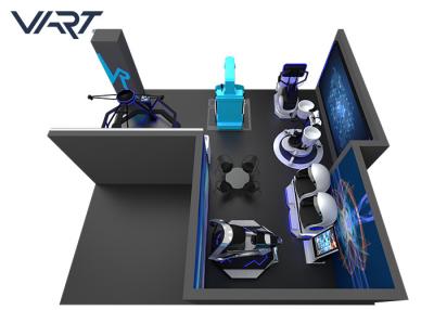 China Máquina de juego multijugadora de la realidad virtual/máquina del parque temático 9D VR en venta