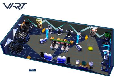 China Parque temático para múltiplos jogadores de uma parada de 9D VR com CE RoSH/equipamento do parque de diversões à venda
