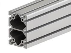 Chine Profils en aluminium adaptés aux besoins du client de rail de fente de V 8 - 80120 80 - 90 séries à vendre