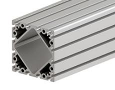 China Serie de aluminio de los perfiles 100 - 200 de la protuberancia de los carriles de guía de la ranura de V en venta