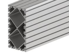 China 8 - 160320 Protuberancia de aluminio ranurada para la producción de marcos 160 x 320 mm en venta