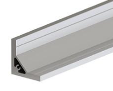 China R Shaped Aluminum Framing Extrusion Profile LZ8080 For Industry for sale
