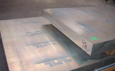Chine Structurels traitement thermique en aluminium du plat T6 7075 pour la métallurgie à vendre