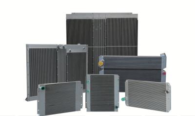 China Aluminum Plate fin air cooled heat exchanger for oil air & water cooling for sale