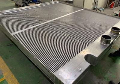 Chine Échangeur de chaleur refroidi par air en aluminium de plat de barre pour la solution de refroidissement de moteur industriel à vendre