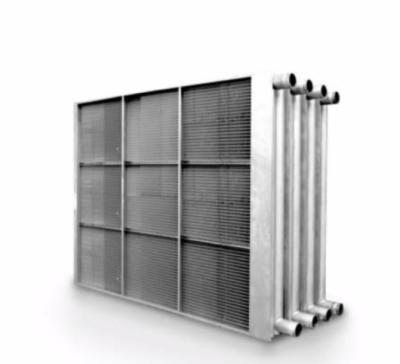China Pipe fin heat exchanger for air conditioning , commercial and industrial refrigeration, energy recovery system cooling for sale