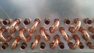 Chine Refroidisseur sec de condensation d'unité de chambre froide avec le tube de cuivre à vendre