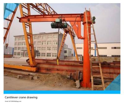 China BZ0.5T cantilever crane, cantilever crane for lifting materials, rotary crane and fixed column crane for sale