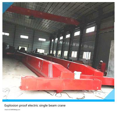 China LB12t explosion-proof electric single beam crane, explosion-proof truss, explosion-proof hoist and explosion-proof crane for sale