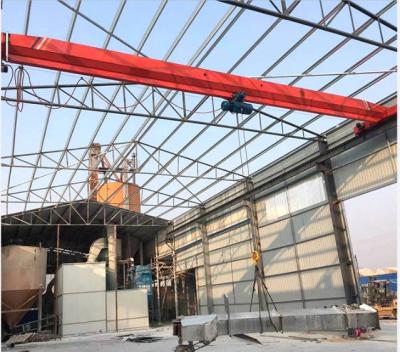 China LD5t/15m electric single beam bridge crane，Warehouse handling crane,Lifting equipment, lifting and handling tools for sale