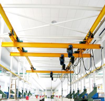 China 2T Span 12m Suspended Single Girder Eot Crane Remote Control Single Speed,Electric hoist suspension crane for sale