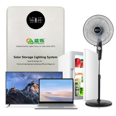 China 150W PV Energy Storage System 12.8V 20AH Battery For Camping Emergency Garages Sheds for sale