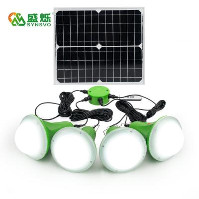 China 30W Solar Panel Energy System 5200mAh Home Lighting System With 4PCS LED Lamps for sale