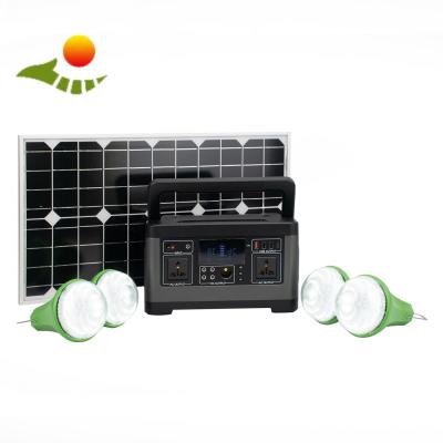 China ABS OEM Portable Solar Panel Kit With Battery And Inverter for sale