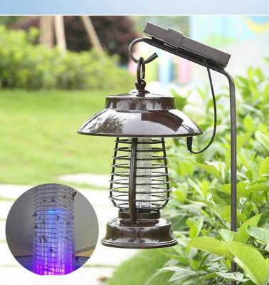 China 4000mAh Rechargeable Solar Mosquito Lamp Repellent Solar Insect Killer System for sale