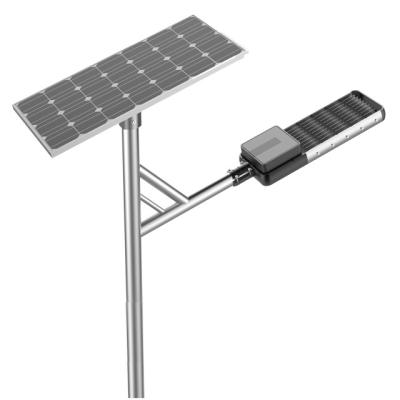 China Luz de calle solar del control 100W de Smart de la batería LifePO4 semi integrada en venta