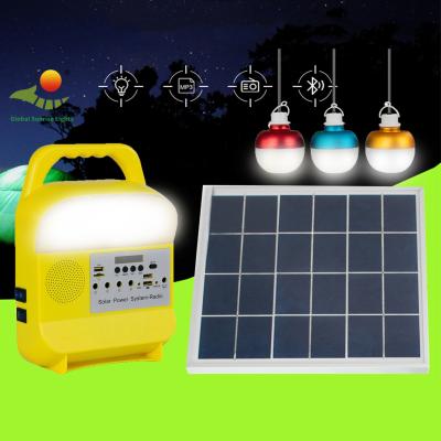 China 3PCS Led Bulbs Portable Solar Camping Lights for sale