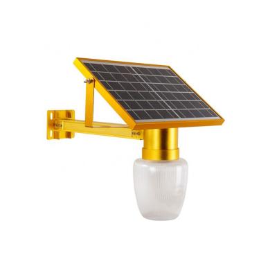 Chine 6W a intégré les lumières solaires automatiques de jardin LED d'Apple de chemin solaire de réverbères à vendre