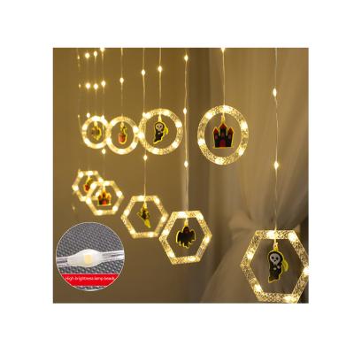 China Hanging LED Christmas Decoration Suction Lights Window Decorative for sale