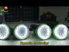 Remote Control 435lum Solar Mini Home Lighting System 14Hrs To 48Hrs Working Time