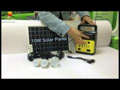 Solar Light Kits 10w Solar Panel Light With FM Radio SRE3790