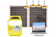 818 Solar Home Battery Energy Storage System Renewable Energy And Green Products With Light And Fan