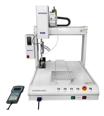 China 150W PCB Automatic Soldering Machine S514 Bench Top Three Axis for sale