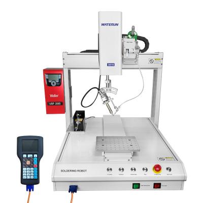 China Toy PCB Automatic Soldering Robot Practical With Double Y Axis for sale