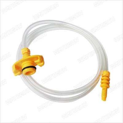 China TE Yellow Syringe Barrel Adapters Multi Function Wear Resistant for sale